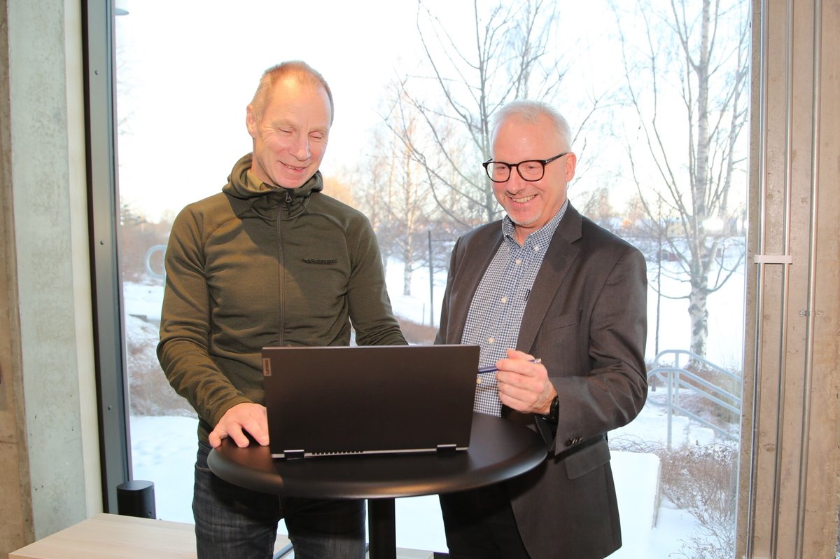 Rickard och Niklas, grundarna av Krokforsen Consulting AB
